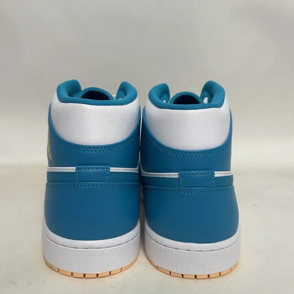 Nike Air Jordan 1 Mid “Aquatone/Celestial Gold” 2024